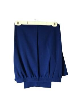 Vintage Cape Cod Woman's Pants size large Blue Made  USA Jersey